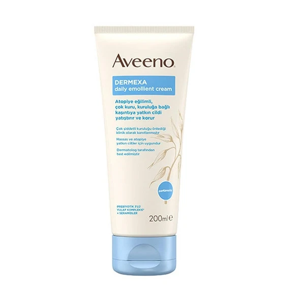 Aveeno Dermexa Günlük Yatıştırıcı ve Koruyucu Krem 200ml ürün görseli 1