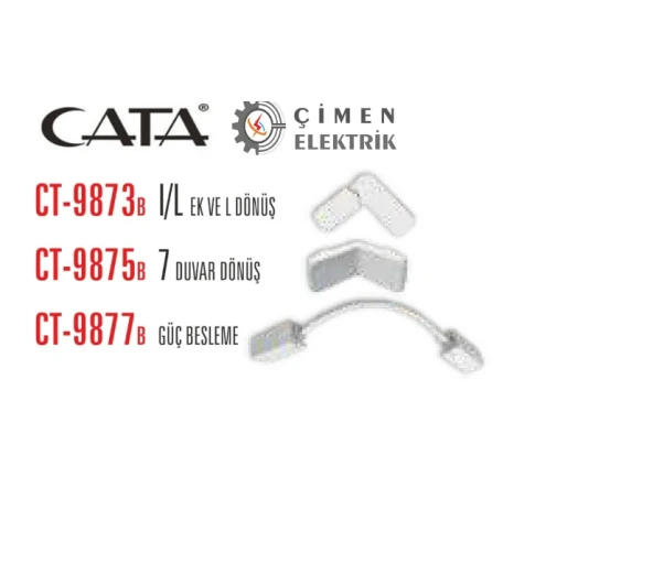 CATA CT 9873 Magnetıc Ray Ek Parçası Beyaz ürün görseli 1