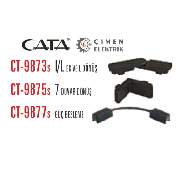 CATA CT 9873 Magnetıc Ray Ek Parçası Siyah ürün görseli 1