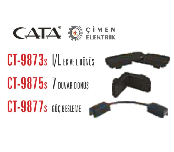 CATA CT 9875 Magnetıc Ray Ek Parçası Siyah ürün görseli 1