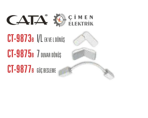 CATA CT 9877 Magnetıc Ray Ek Parçası Beyaz ürün görseli 1
