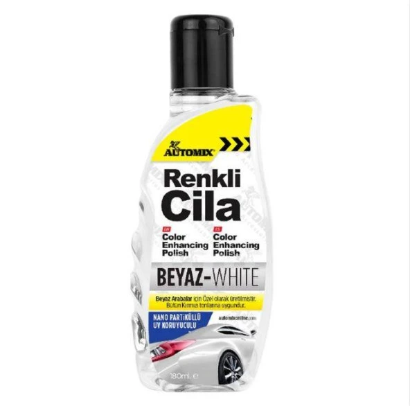 Automix Beyaz Cila 180ml ürün görseli 1