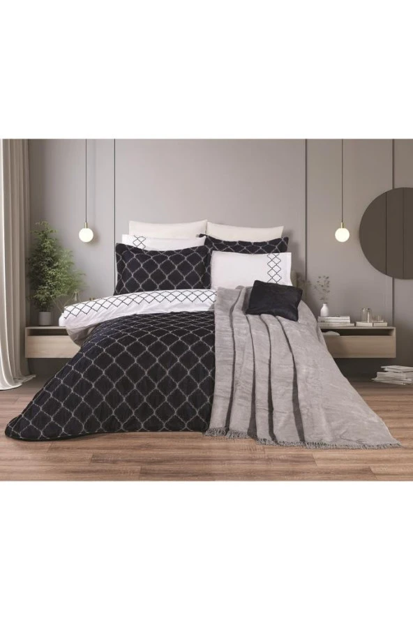 Özdilek Çeyiz Seti Royal Lacivert - Resim 7