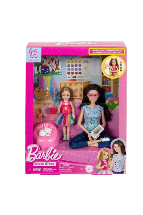 Barbie Ve Chelsea Sanat Atolyesi Oyun Seti HRG48 ürün görseli 1