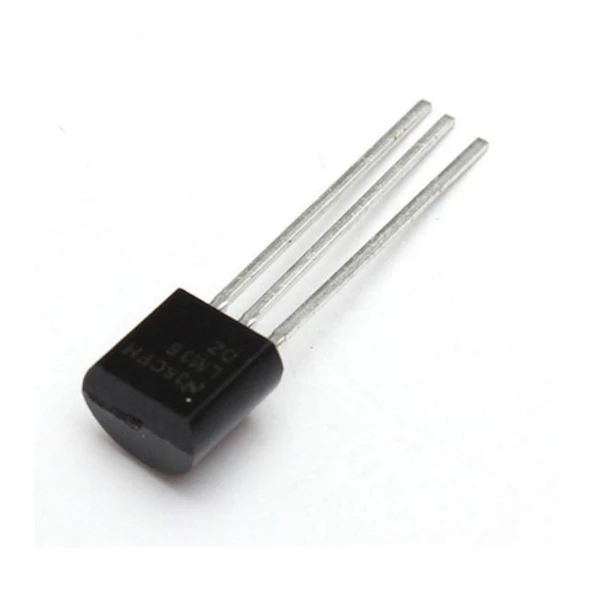 10 Adet LM35 Sıcaklık Sensörü (Arduino - Elektronik) LM 35 Sensör ürün görseli 1