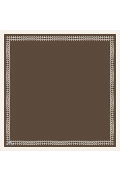 La'vınse 90x90 Çerçeveli Eşarp (Lav27101) ürün görseli 1