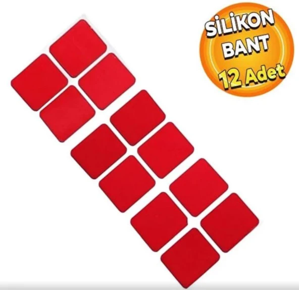 Automix Hazır Kesilmiş Çift Taraflı Silikon Bant 12'li ürün görseli 1