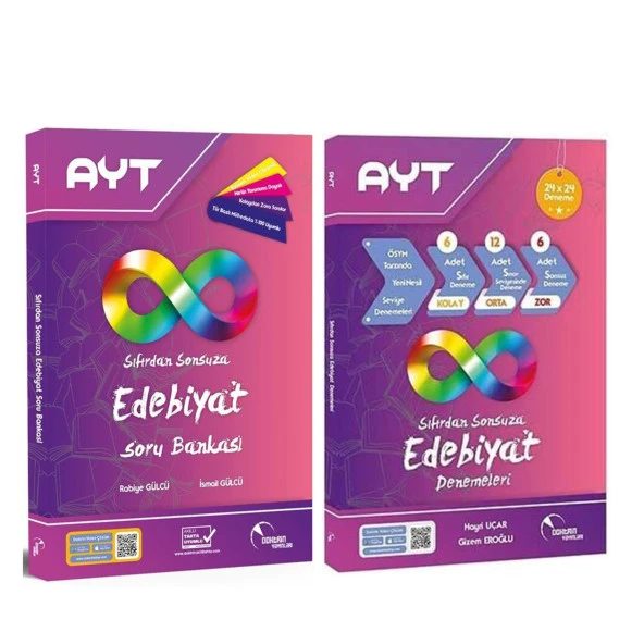 Doktrin AYT Edebiyat Soru Bankası ve Deneme Seti 2 Kitap ürün görseli 1