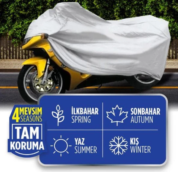 Automix Motorsiklet Örtüsü Small - Resim 2