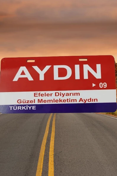 Aydın Şehir Temalı Plaka Sök-Tak Pratik yeni nesil ürün görseli 1