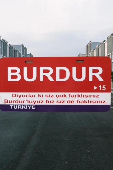 Burdur Şehir Temalı Plaka Sök-Tak Pratik yeni nesil ürün görseli 1