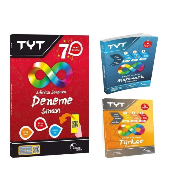Doktrin TYT 7 li Türkçe 10 lu Matematik 10 lu Deneme Seti 3 Kitap ürün görseli 1