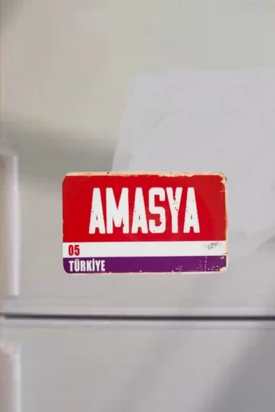 Amasya Şehir Temalı Buzdolabı Magneti ürün görseli 1