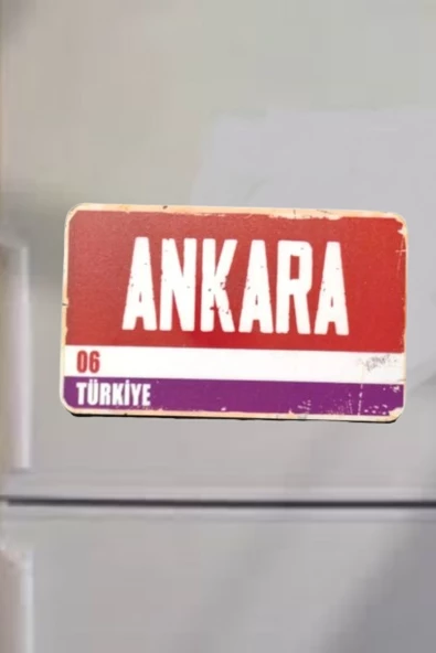 Ankara Şehir Temalı Buzdolabı Magneti ürün görseli 1