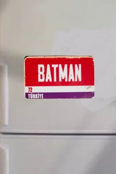 Batman Şehir Temalı Buzdolabı Magneti ürün görseli 1