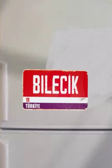 Bilecik Şehir Temalı Buzdolabı Magneti ürün görseli 1