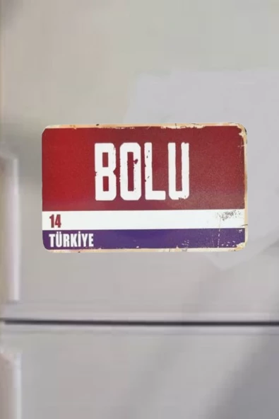 Bolu Şehir Temalı Buzdolabı Magneti ürün görseli 1