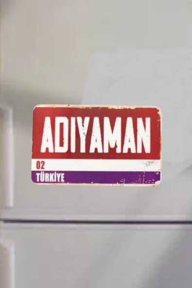 Adıyaman Şehir Temalı Buzdolabı Magneti ürün görseli 1