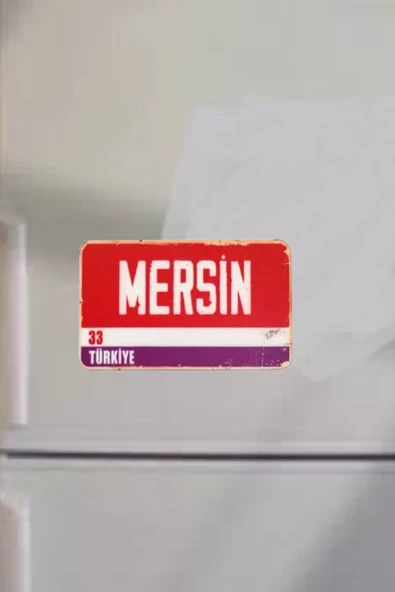 Mersin Şehir Temalı Buzdolabı Magneti ürün görseli 1