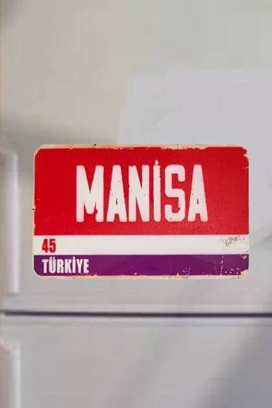 Manisa Şehir Temalı Buzdolabı Magneti ürün görseli 1