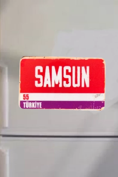 Samsun Şehir Temalı Buzdolabı Magneti ürün görseli 1