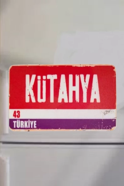 Kütahya Şehir Temalı Buzdolabı Magneti ürün görseli 1