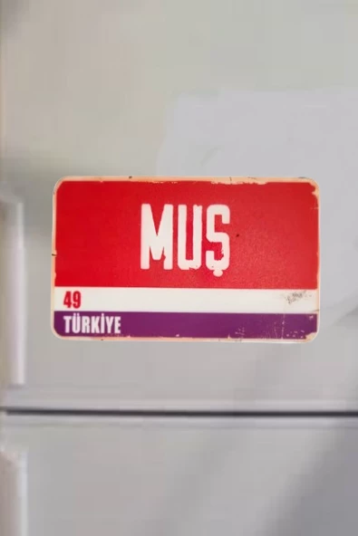 Muş Şehir Temalı Buzdolabı Magneti ürün görseli 1