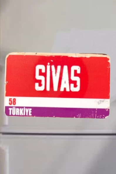 Sivas Şehir Temalı Buzdolabı Magneti ürün görseli 1
