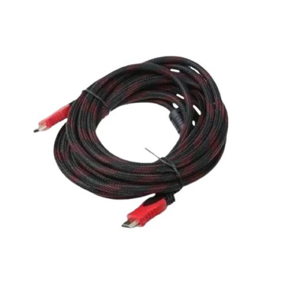 HDMİ Kablosu 15 Metre LCD Laptop 4K FHD Ara Bağlantı Erkek-Erkek TV Kablo Ps3 Ps4 Xbox ürün görseli 1