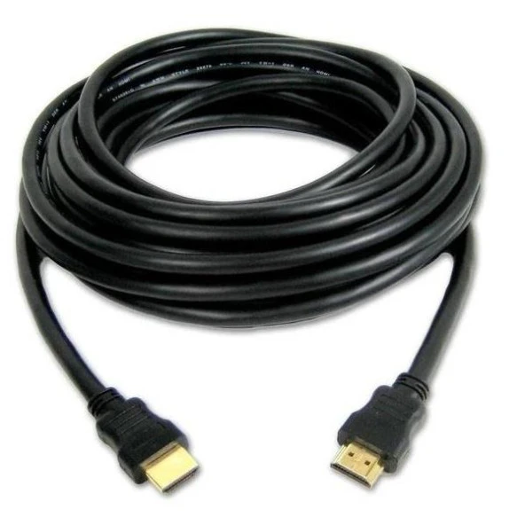 HDMİ Kablosu 5 Metre LCD Laptop FULLHD Ara Bağlantı Erkek-Erkek TV Kablo Ps3 Ps4 Xbox U ürün görseli 1