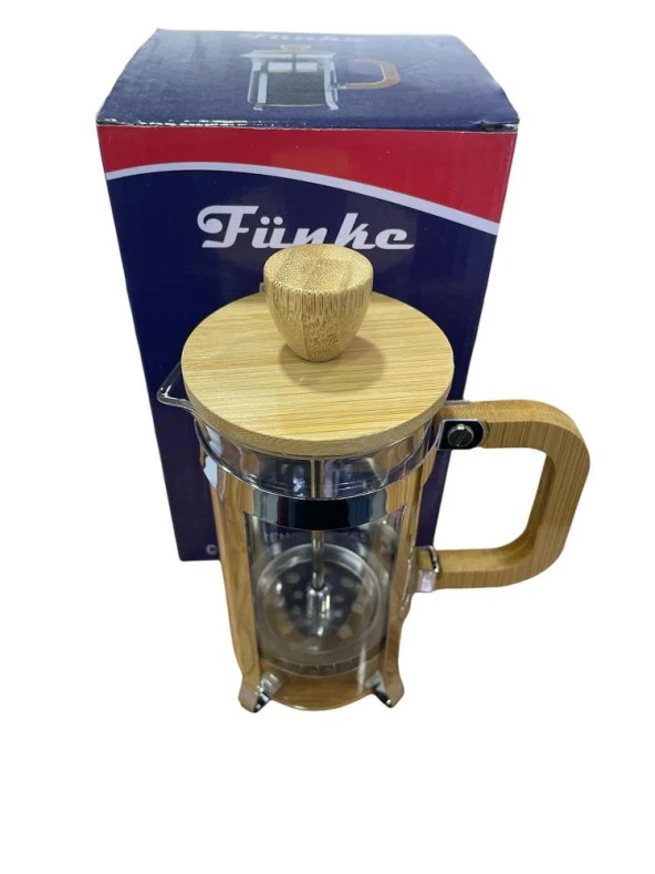 Fünke French Press Bambu 350ml 321120 - Resim 2