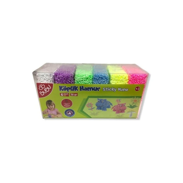 Bu-Bu Köpük Hamur 6 x 10 Gram Köpük Hamur ürün görseli 1