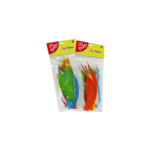 Bu-Bu Tüy Büyük 20 CM 20 Li Paket Büyük Tüy ürün görseli 1