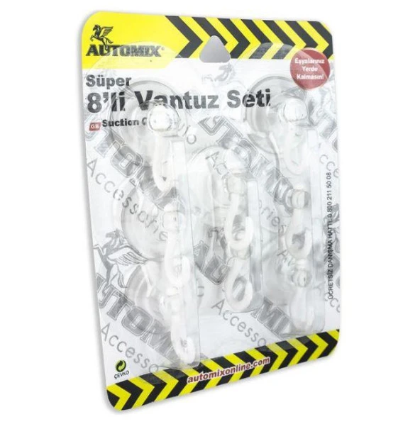 Automix Vantuz 8'li Paket ürün görseli 1