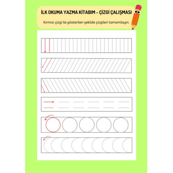 İLK YAZ-SİL Okuma YAZMA Kitabı - Resim 2