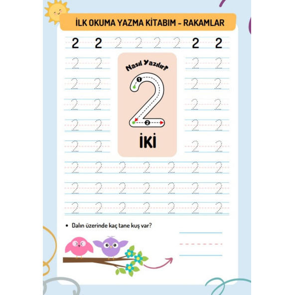 İLK YAZ-SİL Okuma YAZMA Kitabı - Resim 5