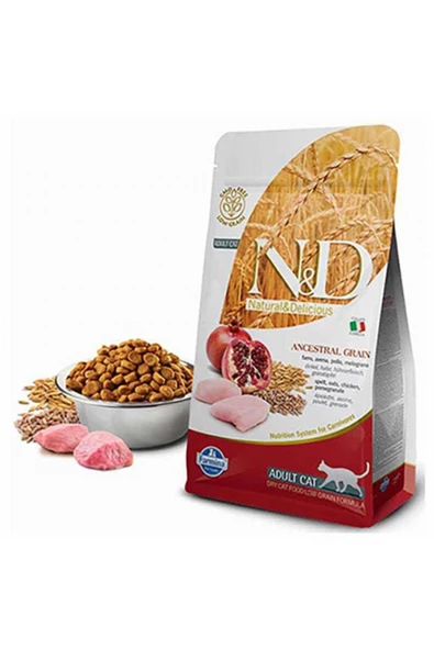 N&d Dusuk Tahıllı Tavuk Narlı 1.5kg Adult ürün görseli 1
