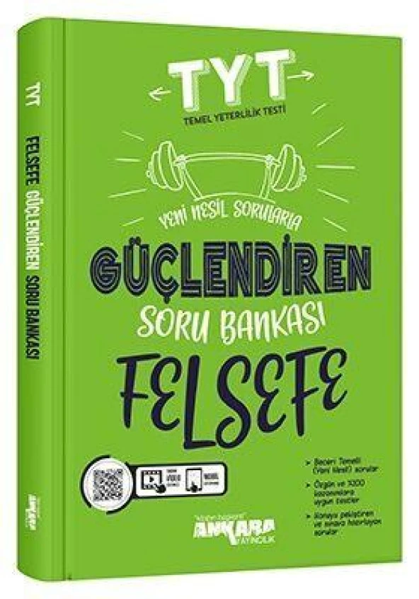 TYT Felsefe Güçlendiren Soru Bankası Ankara Yayıncılık ürün görseli 1