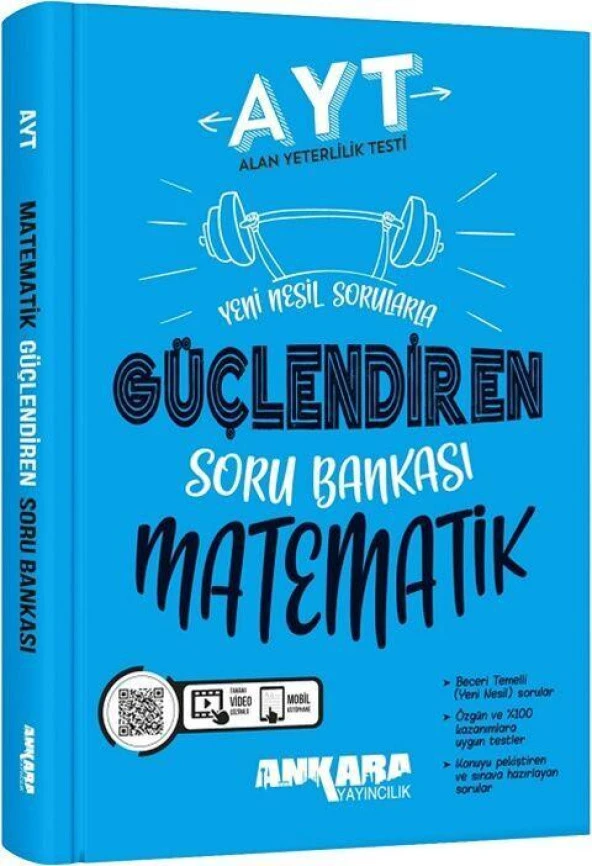 AYT Matematik Güçlendiren Soru Bankası Ankara Yayıncılık ürün görseli 1