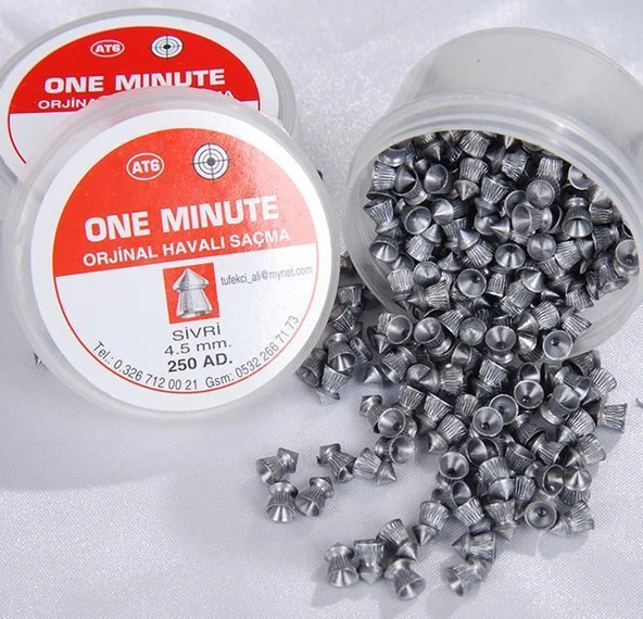 ONE MINUTE Havalı Pellet 4,5 mm (250 ad.) ürün görseli 1