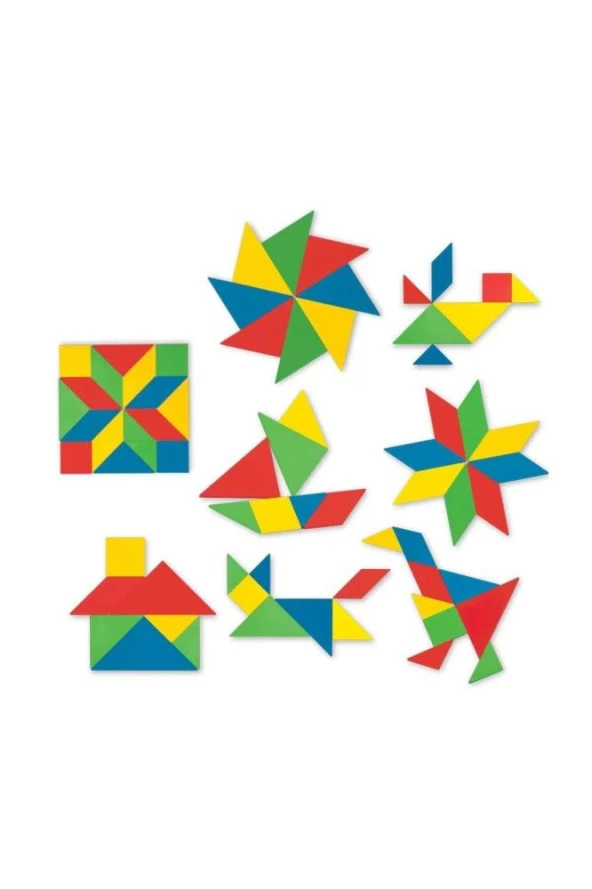 Fen Tangram 28 Parça Kutulu - Resim 2