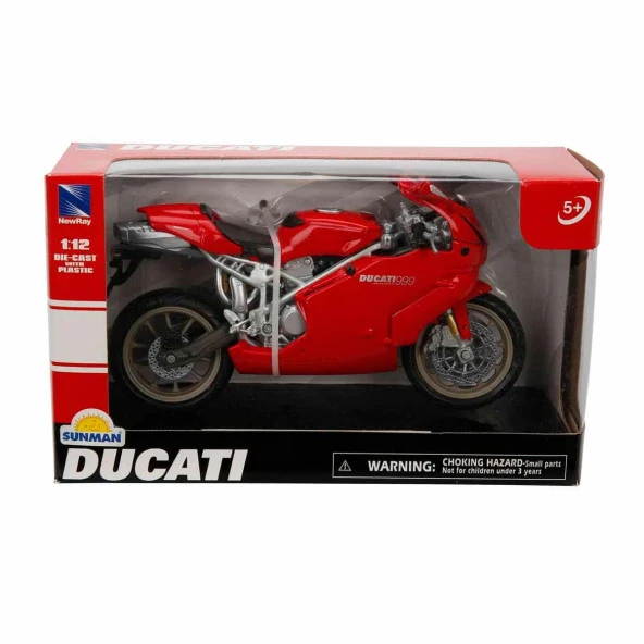 Sunman 1:12 Ducati 999 Model Motor - Resim 2