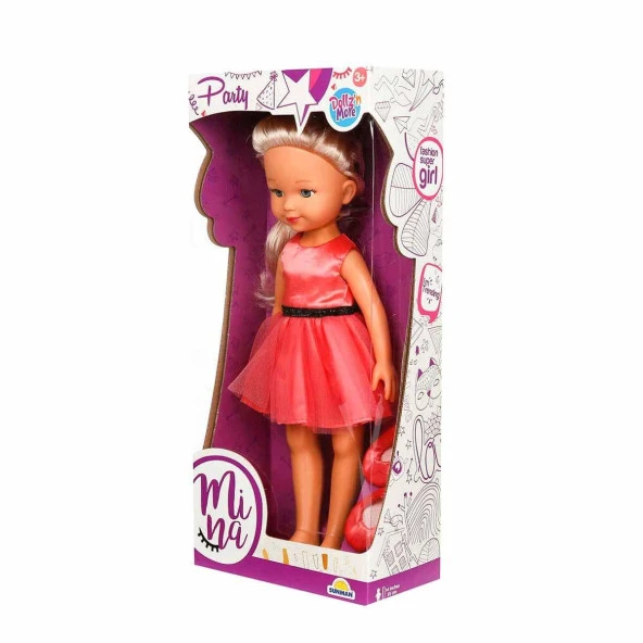 Sunman Mina Party Bebek 35 CM - Resim 8