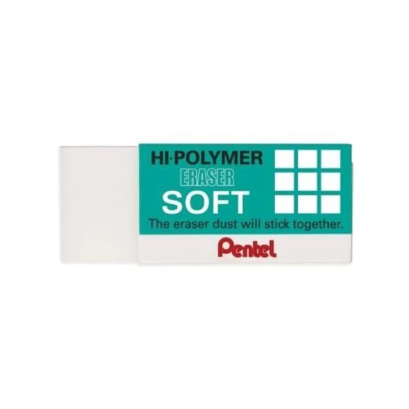 Pentel Hi-Polymer SOFT Silgi Küçük Boy ürün görseli 1