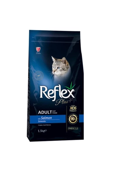 REFLEX PLUS ADULT CAT SALMON 1,5KG ürün görseli 1