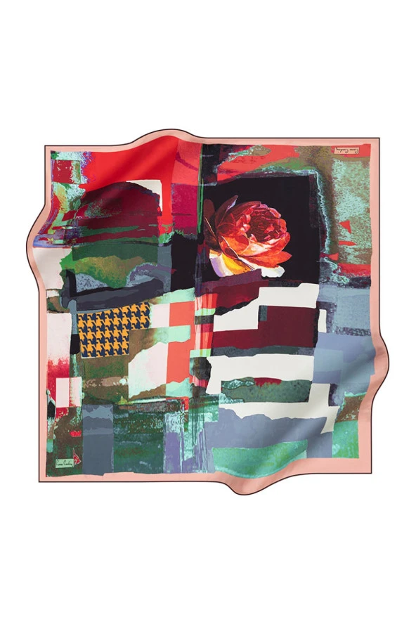 90X90 P.c Tivil iPEK EŞARP 6807438_941 ürün görseli 1