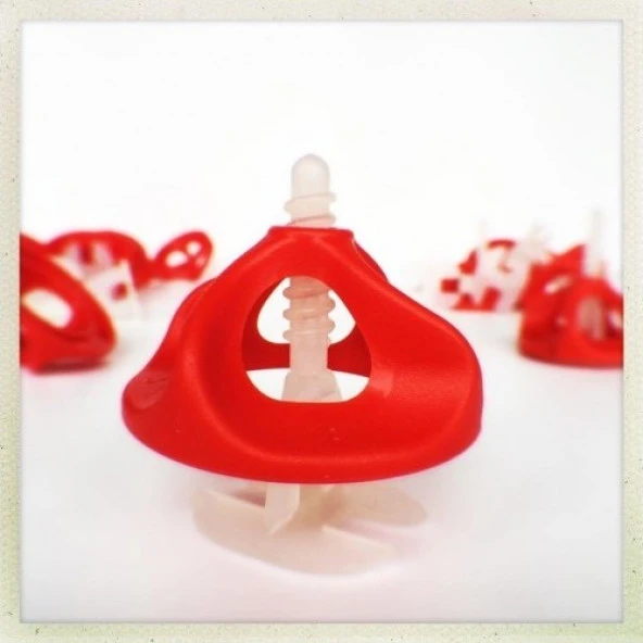 Made Twister Seviye Tespit Derz Artısı No.1 Seramik Tutucu Vidalı Sistem 1 Paket ( 100 Adet ) ürün görseli 1