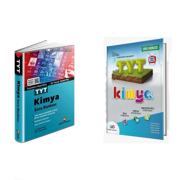 Aydın TYT Kimya ve Orbital TYT Teb Kimya Soru Bankası 2 Kitap Set ürün görseli 1