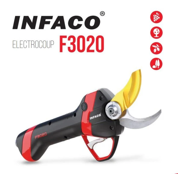 INFACO F3020 AKÜLÜ BUDAMA MAKASI 40mm ürün görseli 1