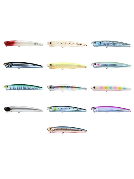 Zipbaits Skinny Pop Floating 130mm Su Üstü Popper 24gr Maket Balık ürün görseli 1